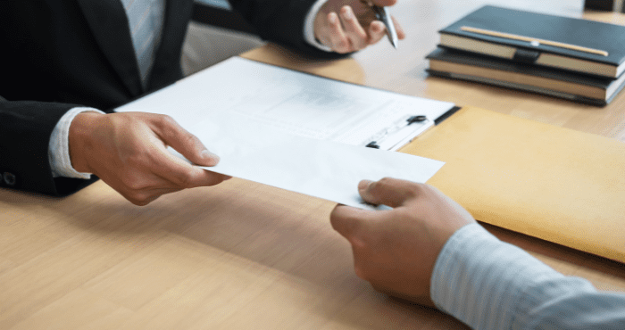 نموذج خطاب تقديم على وظيفة حكومية