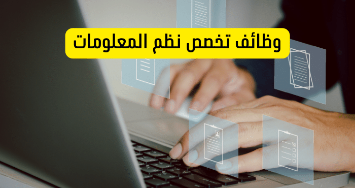 وظائف تخصص نظم المعلومات