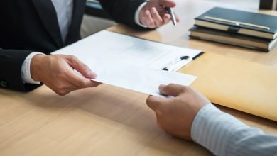نموذج استقالة من القطاع الخاص
