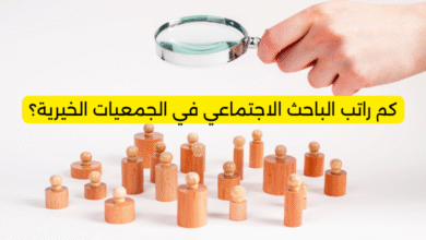 كم راتب الباحث الاجتماعي في الجمعيات الخيرية؟