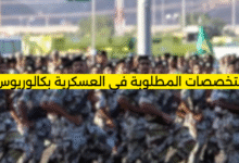التخصصات المطلوبة في العسكرية بكالوريوس