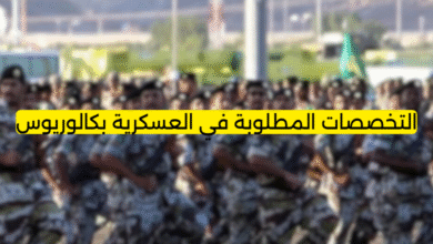 التخصصات المطلوبة في العسكرية بكالوريوس