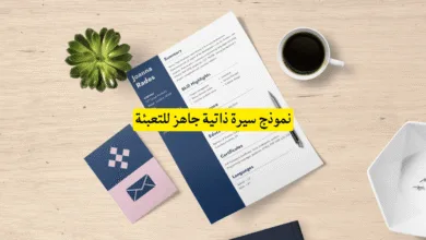 نموذج سيرة ذاتية جاهز للتعبئة (1)